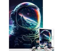 Puzzle de 1000 pièces pour Adolescents idéal pour la décoration intérieure sur Le thème des astronautes Jeu éducatif et ludique Qui renforce Les Liens au Sein du Couple Dimensions 50x75cm