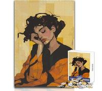 Puzzle de 1000 pièces pour Adolescents, idéal pour Une Sieste de Cinq Minutes Activité de Loisirs Calme et agréable Finitions de qualité supérieure Dimensions:38x26cm