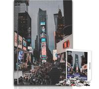 Puzzle de 1000 pièces pour Adolescents - Idée Cadeau pour Une soirée Jeux et Divertissement en Famille à New York - Analyse et logique - Dimensions:50x75cm