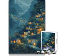 Puzzle de 1000 pièces pour Adolescents - Idée Cadeau pour Une soirée Jeux et Divertissement en Famille - Stimule l'analyse et la logique - Dimensions:50x75cm