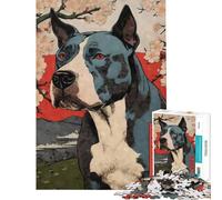 Puzzle de 1000 pièces pour Adolescents imprimé sur Bois Amstaff idéal pour Un Anniversaire ou Noël Jeu Familial Amusant à partir de 14 Ans 50x75cm