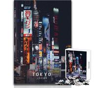 Puzzle de 1000 pièces pour Adolescents, inspiré de Tokyo Impossible, idéal pour Les activités familiales et Les Cadeaux de Noël Secrets Dimensions:38x26cm