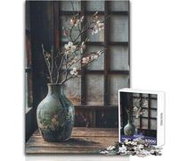 Puzzle de 1000 pièces pour Adolescents, inspiré des Natures mortes japonaises Idéal pour des Moments de détente Découpe de Haute précision Dimensions:38x52cm