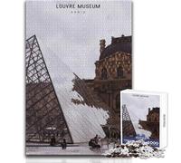 Puzzle de 1000 pièces pour Adolescents, inspiré du musée du Louvre, Jeu éducatif, Cadeau d'anniversaire ou Cadeau de Père Noël Secret Dimensions 38x26cm