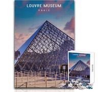 Puzzle de 1000 pièces pour Adolescents, inspiré du musée du Louvre Un Jeu Stimulant et Un Dimensions 38x26cm