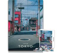 Puzzle de 1000 pièces pour Adolescents, inspiré du Quartier Harajuku de Tokyo Un Jeu intellectuel, Amusant et Artistique, idéal comme Cadeau Dimensions:38x52cm