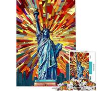 Puzzle de 1000 pièces pour Adolescents inspiré par la Liberté Picasso et Le cubisme Jeu Familial pour Adultes idéal pour Les Courses de Vitesse manuelles Cadeau Unique pour Un Anniversaire ou Noël