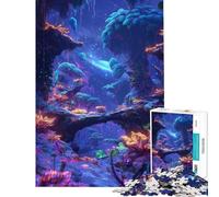 Puzzle de 1000 pièces pour Adolescents « Jardin Cosmique de Nébuleuse » Idéal pour Un Anniversaire ou Noël Jeu de Manipulation Difficile À partir de 14 Ans (38x26cm)