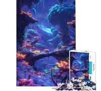 Puzzle de 1000 pièces pour Adolescents Jardin Cosmique de Nébuleuse - Idée Cadeau pour Un Anniversaire ou Noël - Une œuvre d’Art - Jeu Relaxant à partir de 14 Ans (38x52cm)