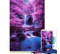 Puzzle de 1000 pièces pour Adolescents,Jardin de cerisiers en Fleurs,découpe Nette,Puzzle logique,Jeu de Loisirs,Cadeau d'anniversaire Artistique (38x26cm)
