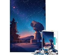 Puzzle de 1000 pièces pour Adolescents Jeu d'astronomie et d'observation des étoiles en Famille Jouet addictif pour cultiver la Patience Améliore la mémoire (Dimensions 38x52cm)