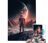 Puzzle de 1000 pièces pour Adolescents Jeu de Moonwalking Stimulant et éducatif Une œuvre d'art Cadeau et Jouet idéal (Dimensions 38x52cm)