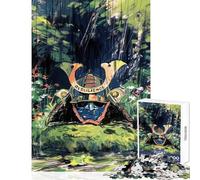 Puzzle de 1000 pièces pour Adolescents Jeu de réflexion sur la résilience des samouraïs défi Difficile Jouet de décoration pour la Maison Convient pour la décoration de Bureau (38x52cm)