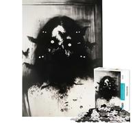 Puzzle de 1000 pièces pour Adolescents Jeu de réflexion sur Le thème du fantôme vengeur Jeu éducatif et Stimulant Cadeau d'anniversaire idéal pour Les Couples (Dimensions 38x26cm)