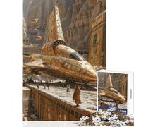 Puzzle de 1000 pièces pour Adolescents Jeu éducatif égyptien avec Technologie cachée décoration Murale renforce Les Liens Amoureux (50x75cm)