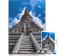 Puzzle de 1000 pièces pour Adolescents - Jeu éducatif Familial Bangkok - Analyse et logique - Dimensions : 50x75cm
