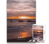Puzzle de 1000 pièces pour Adolescents - Jeu éducatif Familial de Bali - Analyse et logique - Dimensions : 50x75cm