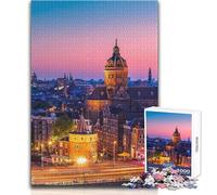 Puzzle de 1000 pièces pour Adolescents, Jeu éducatif Impossible à Apprendre, Cadeau d'anniversaire (Taille 38x26cm)