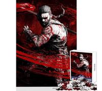 Puzzle de 1000 pièces pour Adolescents Jeu éducatif Viking Berserker Une œuvre d'art à Assembler soi-même avec Poster et fiche d'informations Assortis (38x52cm)