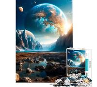 Puzzle de 1000 pièces pour Adolescents Jeu intellectuel et éducatif sur Le thème du Monde Perdu Cadeau d'anniversaire Anti-Stress (Dimensions 50x75cm)