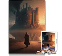 Puzzle de 1000 pièces pour Adolescents - Jeu surréaliste et intellectuel pour Lutter Contre la Solitude et améliorer la mémoire - Cadeau d'anniversaire - Dimensions:38x52cm