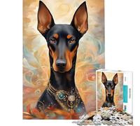 Puzzle de 1000 pièces pour Adolescents Jouet pour Chien Jeu éducatif Jeu Relaxant Cadeau d'anniversaire (Taille 38x52cm)