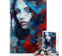 Puzzle de 1000 pièces pour Adolescents Jouet Vivant décoration Murale œuvre d'art Cadeau Jeu Familial Interaction Parent-Enfant Dimensions 38x52cm