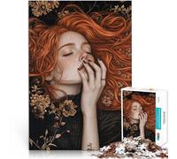 Puzzle de 1000 pièces pour Adolescents La Belle au Bois Dormant Fabriqué en Carton pour Les 14 Ans et Plus Un défi Difficile Cadeau éducatif d'apprentissage。Taille:38x52cm/14.96x20.47pouce