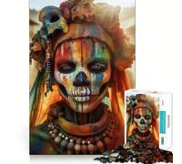 Puzzle de 1000 pièces pour Adolescents La Cérémonie des Morts » Jeu d'assemblage précis,activité intellectuelle et relaxante,idéal pour Un Anniversaire (38x52cm)