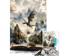 Puzzle de 1000 pièces pour Adolescents La Chronique des Légendes idéal pour Un Anniversaire ou Noël Un Jeu éducatif Amusant et Humoristique pour Les 14 Ans et Plus Dimensions 50x75cm