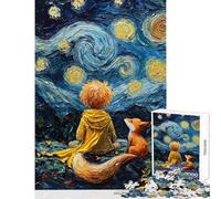 Puzzle de 1000 pièces pour Adolescents La Nuit étoilée et Ses murmures » Jeux relaxants Cadeaux pour Femmes décoration intérieure Jouets pour Anniversaire Noël (38x52cm)