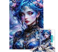 Puzzle de 1000 pièces pour Adolescents La Nymphe enchantée des eaux Profondes Puzzle pour Adultes Jouet Décoration Murale Jeu Difficile et Stimulant Cadeau (Dimensions 38x26cm)