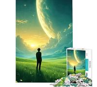 Puzzle de 1000 pièces pour Adolescents La planète de la Contemplation Aide à stimuler Le Cerveau Jeu éducatif et Amusant pour Toute la Famille (14 Ans et Plus) (50x75cm)