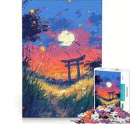 Puzzle de 1000 pièces pour Adolescents La Porte des Demain Vibrants Jeux relaxants décoration Murale pour Anniversaire Noël 50x75cm