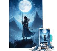 Puzzle de 1000 pièces pour Adolescents La Princesse Guerrière Un défi Difficile et Stimulant Jeu Familial adapté aux Personnes de 14 Ans et Plus (38x26cm)