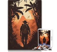 Puzzle de 1000 pièces pour Adolescents:La quête Finale ︰ Le joyau Perdu Un Passe-Temps paisible et satisfaisant Assemblage Parfait Découpe de précision Dimensions:38x52cm