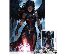 Puzzle de 1000 pièces pour Adolescents La Sorcière de Minuit Jeu à Monter soi-même Cadeau d'anniversaire ou de Noël Format 50x75cm