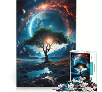 Puzzle de 1000 pièces pour Adolescents La Terre Perdue Jeux éducatifs activités Amusantes à la Maison Collection d'artistes Beaux-Arts 38x26cm
