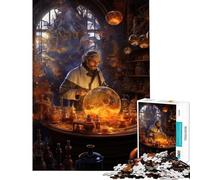 Puzzle de 1000 pièces pour Adolescents L'Alchimiste activités Amusantes à la Maison Jeu d'assemblage de Motifs impossibles pour Les 14 Ans et Plus (38x26cm)