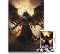 Puzzle de 1000 pièces pour Adolescents : L'Ange de la Mort Idéal pour des soirées Jeux et Divertissement en Famille Idée Cadeau Dimensions : 38x52cm