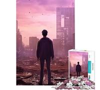 Puzzle de 1000 pièces pour Adolescents L'Apocalypse (38x52cm) Décoration Murale Jouet Art Mural Cadeau d'anniversaire Original