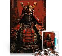 Puzzle de 1000 pièces pour Adolescents l'art du samouraï Fait de Bois，Convient aux 14 Ans et Plus Jeu Stimulant Cadeaux d'anniversaire de Noël。Taille：50x75cm/19.6x29.5pouce