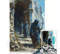 Puzzle de 1000 pièces pour Adolescents Le Bastion des Morts-Vivants Jeu éducatif décompression intellectuelle défi Unique 50x75cm