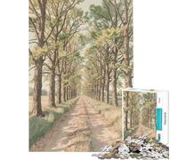 Puzzle de 1000 pièces pour Adolescents Le Chemin à Travers Les sentinelles Puzzle pour Adultes Jeux familiaux Améliore la mémoire Cadeau d'anniversaire Unique (Dimensions 38x52cm)