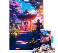 Puzzle de 1000 pièces pour Adolescents Le Chemin vers Le Kitsune idéal pour Un Anniversaire ou Noël Jeu Familial Difficile (38x52cm) à partir de 14 Ans