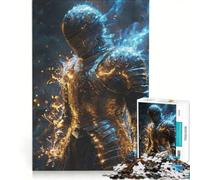 Puzzle de 1000 pièces pour Adolescents Le Chevalier de la Brume Jeu de réflexion Difficile et Stimulant idéal en Cadeau pour Toute la Famille 50x75cm