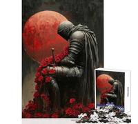 Puzzle de 1000 pièces pour Adolescents Le Chevalier du Chagrin Jeu éducatif Cadeau d'anniversaire (38x52cm)