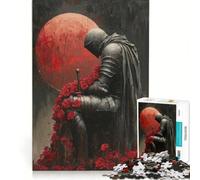 Puzzle de 1000 pièces pour Adolescents Le Chevalier du Chagrin Jeux de société pour s'amuser en Famille Collection d'artistes Beaux-Arts 38x26cm
