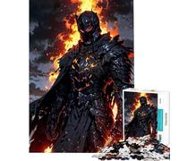 Puzzle de 1000 pièces pour Adolescents Le Chevalier Volcanique et Le Défi Éducatif Améliore la mémoire Jeu Amusant pour Les 14 Ans et Plus Dimensions 50x75cm
