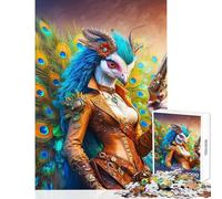 Puzzle de 1000 pièces pour Adolescents Le Chroniqueur du Paon Jeu de réflexion Stimulant Jeu Anti-Stress pour Un Anniversaire ou Noël (38x26cm)